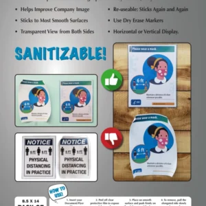 Pic U Stick sign product packaging